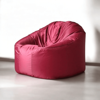 Кресло мешок "Poparada" цвет бордо.