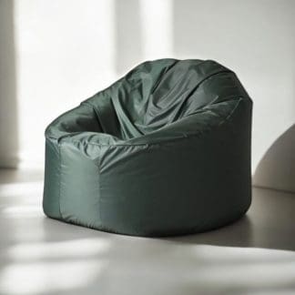 Кресло мешок "Poparada" цвет тёмно-зелёный.