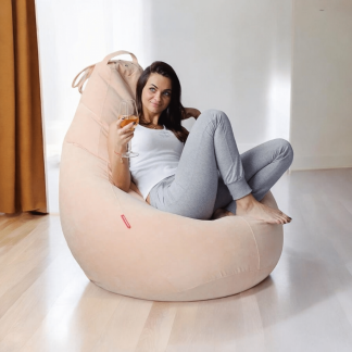 Кресло-мешок «Груша» из Велюра Verona Premium от 383.00 Br