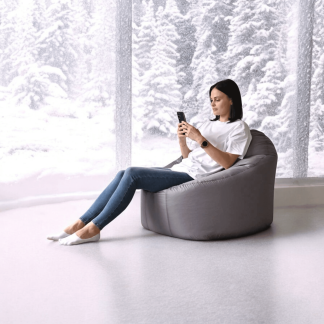 Кресло мешок "Poparada" в ткани Оксфорд 210/Дюспо от 150 Br