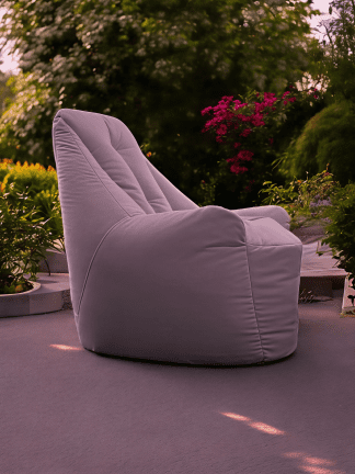 Бескаркасное кресло-мешок «Бенджамин» ткань микровелюр, цвет Сирень