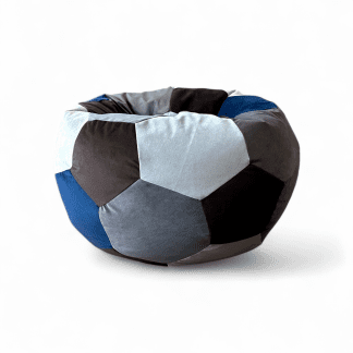 Кресло-мешок «Футбольный мяч» велюр – креатив №14