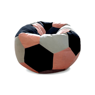 Кресло-мешок «Футбольный мяч» велюр – креатив №16