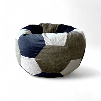 Кресло-мешок «Футбольный мяч» велюр – креатив №18