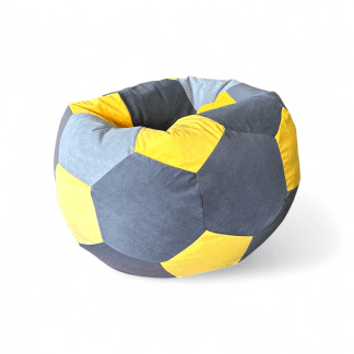 Кресло-мешок «Футбольный мяч» велюр – креатив №21